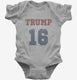 Vintage Donald Trump For President  Infant Bodysuit