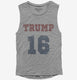 Vintage Donald Trump For President  Womens Muscle Tank