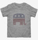 Vintage Republican Elephant Election  Toddler Tee