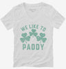 We Like To Paddy Womens Vneck Shirt 666x695.jpg?v=1700325609