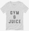 Weight Training Workout Gym And Juice Womens Vneck Shirt 666x695.jpg?v=1708142541