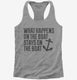 What Happens On the Boat Stays On the Boat  Womens Racerback Tank