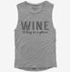 Wine Definition Hug In A Glass  Womens Muscle Tank