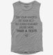 You Are More Than A Test State Testing Teacher  Womens Muscle Tank