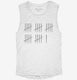 26th Birthday Tally Marks - 26 Year Old Birthday Gift white Womens Muscle Tank