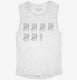 32nd Birthday Tally Marks - 32 Year Old Birthday Gift white Womens Muscle Tank