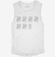 33rd Birthday Tally Marks - 33 Year Old Birthday Gift white Womens Muscle Tank