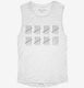 39th Birthday Tally Marks - 39 Year Old Birthday Gift white Womens Muscle Tank