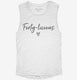 40 licious Fortylicious  Womens Muscle Tank