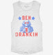 4th of July Ben Franklin Ben Drankin  Womens Muscle Tank