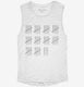 53rd Birthday Tally Marks - 53 Year Old Birthday Gift white Womens Muscle Tank