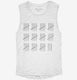 58th Birthday Tally Marks - 58 Year Old Birthday Gift white Womens Muscle Tank