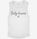 60 licious Sixtylicious  Womens Muscle Tank