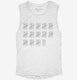 68th Birthday Tally Marks - 68 Year Old Birthday Gift white Womens Muscle Tank