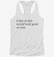 6 Feet Of Dirt Would Look Good On You  Womens Racerback Tank