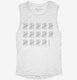 71st Birthday Tally Marks - 71 Year Old Birthday Gift white Womens Muscle Tank