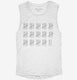73rd Birthday Tally Marks - 73 Year Old Birthday Gift white Womens Muscle Tank