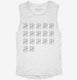 85th Birthday Tally Marks - 85 Year Old Birthday Gift white Womens Muscle Tank