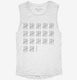 86th Birthday Tally Marks - 86 Year Old Birthday Gift white Womens Muscle Tank