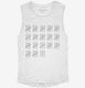 89th Birthday Tally Marks - 89 Year Old Birthday Gift white Womens Muscle Tank
