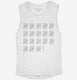 91st Birthday Tally Marks - 91 Year Old Birthday Gift white Womens Muscle Tank