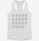 95th Birthday Tally Marks - 95 Year Old Birthday Gift white Womens Racerback Tank