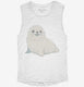 Adorable Arctic Animal Seal  Womens Muscle Tank