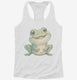 Adorable Frog  Womens Racerback Tank