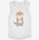 Adorable Otter  Womens Muscle Tank