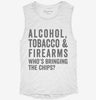 Alcohol Tobacco And Firearms Whos Bringing The Chips Womens Muscle Tank A702a416-25dd-4844-aaa2-e9b9cc4b4516 666x695.jpg?v=1700743196