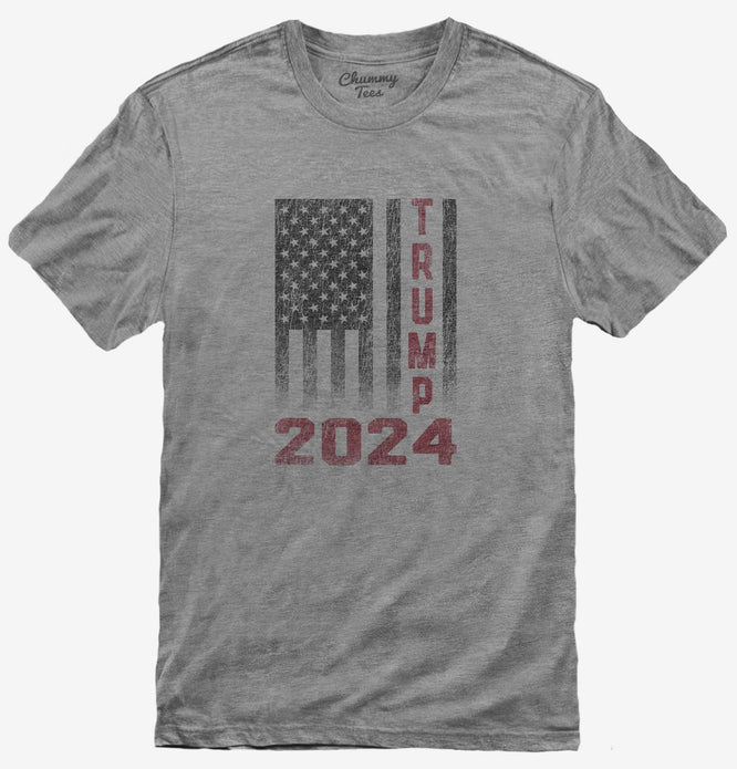 American Flag Trump 2024 T-Shirt