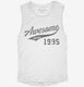 Awesome Since 1995 Birthday white Womens Muscle Tank