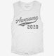 Awesome Since 2020 Birthday white Womens Muscle Tank