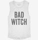 Bad Witch white Womens Muscle Tank