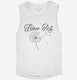 Blow Me Funny Dandelion  Womens Muscle Tank