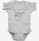 Born To Be Mild Sloth  Infant Bodysuit