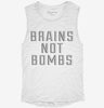 Brains Not Bombs Womens Muscle Tank Ff7261e5-0c46-4cc2-b8fe-0165e77eba43 666x695.jpg?v=1700739491