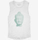 Buddha Head  Womens Muscle Tank