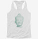 Buddha Head  Womens Racerback Tank