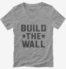 Build The Wall Womens Vneck