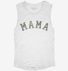 Camo Mama Womens Muscle Tank