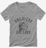 Childless Cat Lady Womens Vneck