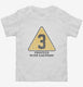 Construction Sign 3rd Birthday  Toddler Tee