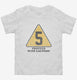 Construction Sign 5th Birthday  Toddler Tee
