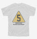 Construction Sign 5th Birthday  Youth Tee