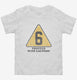 Construction Sign 6th Birthday  Toddler Tee