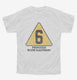 Construction Sign 6th Birthday  Youth Tee