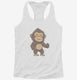 Cool Baby Gorilla  Womens Racerback Tank