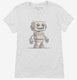 Cool Robot Graphic white Womens