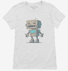 Cool Robot Womens T-Shirt